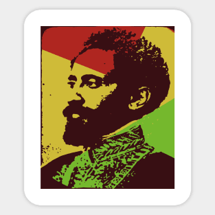 Haile Selassie I Sticker